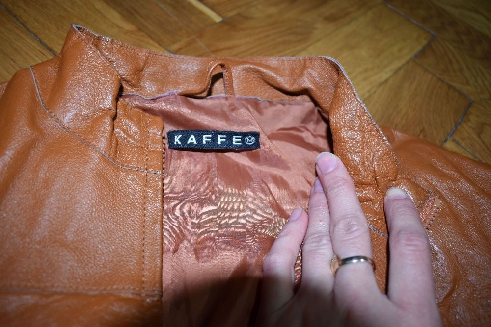 Geaca dama din piele Kaffe