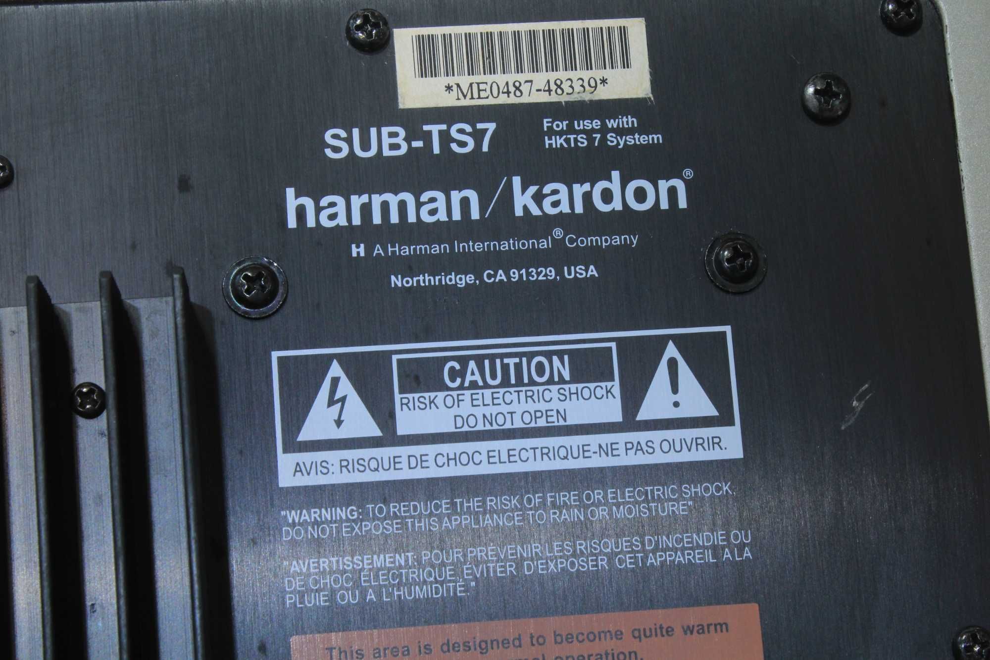 Subwoofer activ Harman K. 100 W(USA).