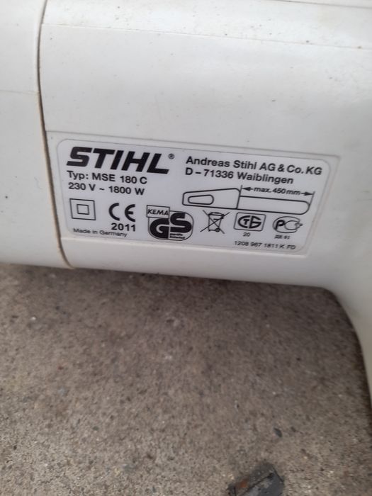 Drujba electrica originala Stihl mse 180C
