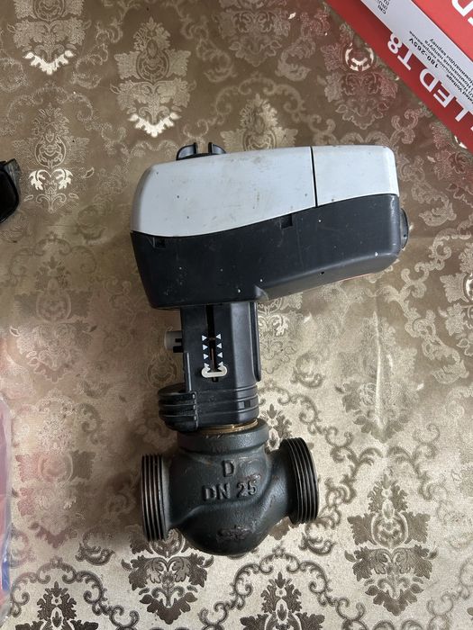 Клапан регулирующий с электроприводом