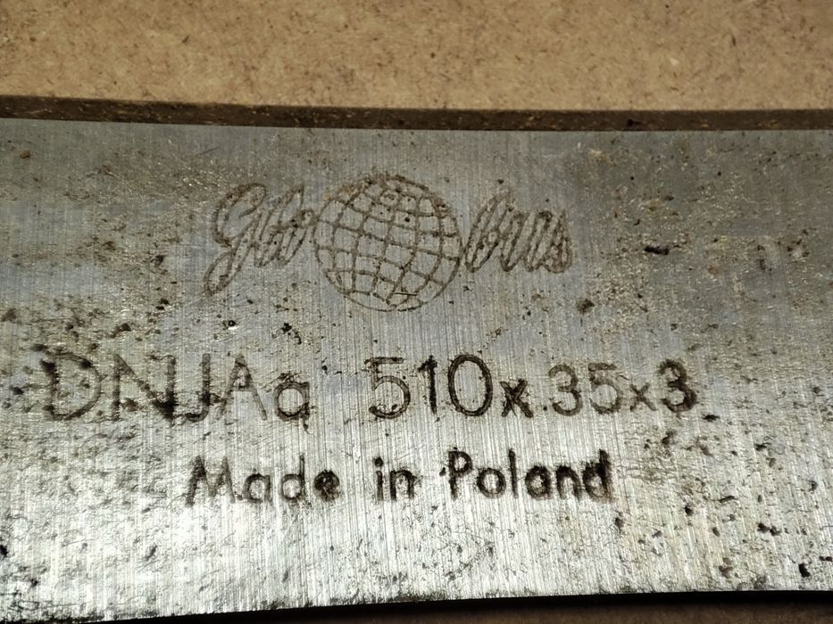 Нож за абрихт 510/35/3