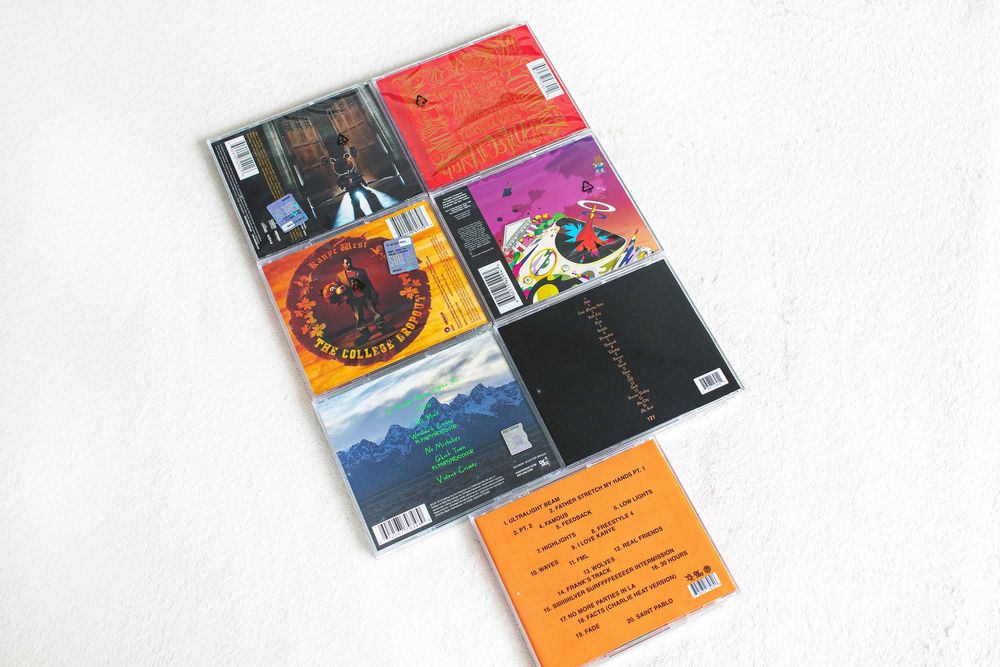 CD KANYE WEST Graduation, MBDTF, Ye, LOP, College Dropout, Late Regist
