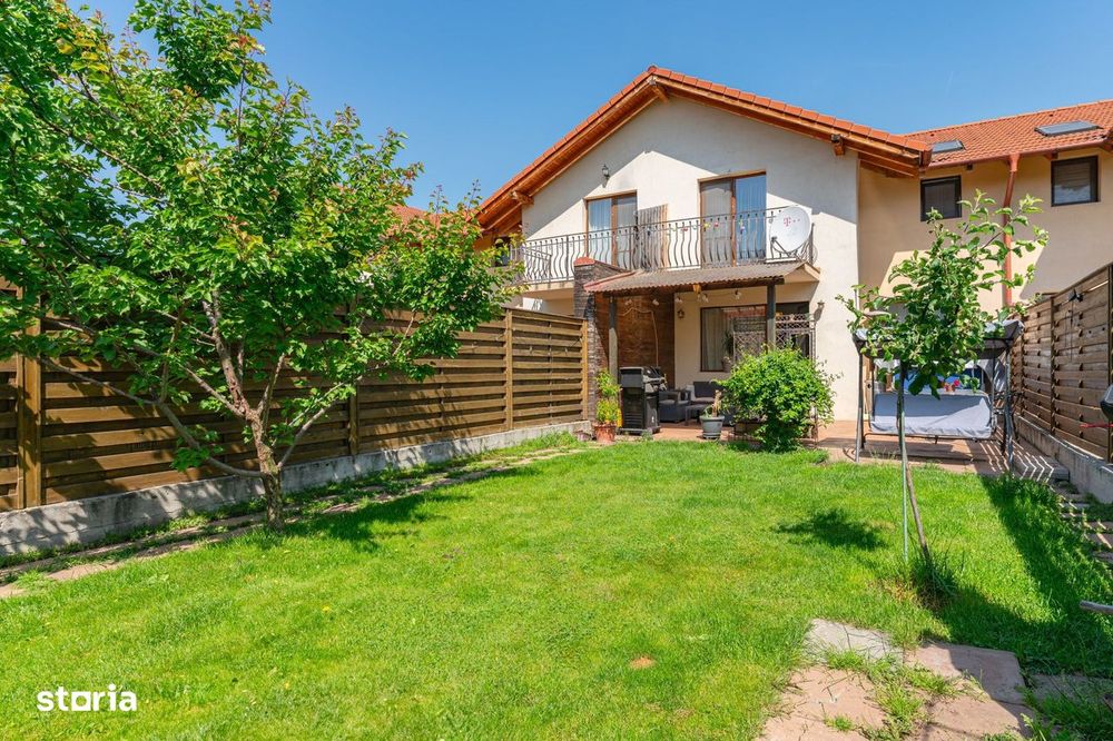 Casă înșiruită în Sânpetru, mobilată, comision 0% cumpărător