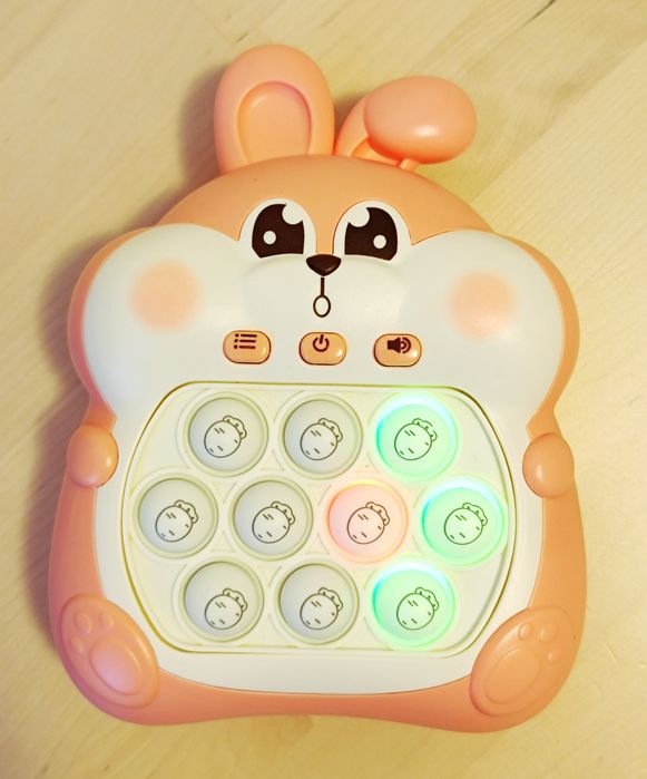 Jucărie pop-it iepuraș roz