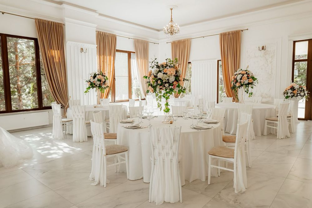 Față de masă rotundă PREMIUM – pentru restaurante și evenimente