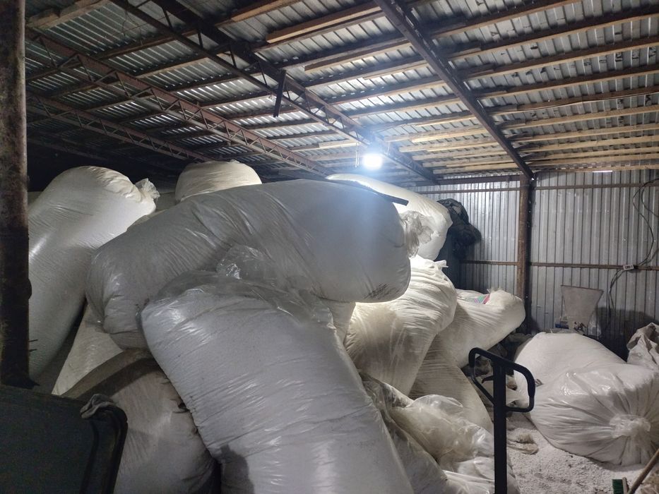 Пенопласт дроблёный