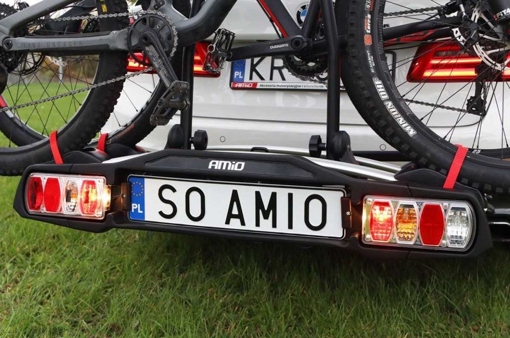 Багажник за колела стойка Amio за 2 велосипеда 13 Pin