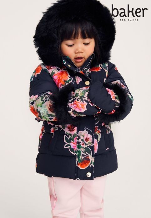 Дизайнерско зимно яке и ръкавички Ted Baker