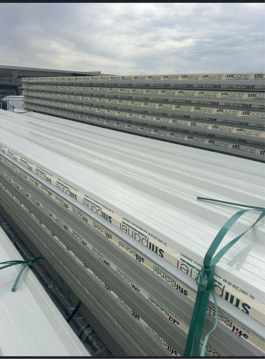 ПОКРИВНИ ТЕРМОПАНЕЛИ - 40мм дебелина, 5 ребра