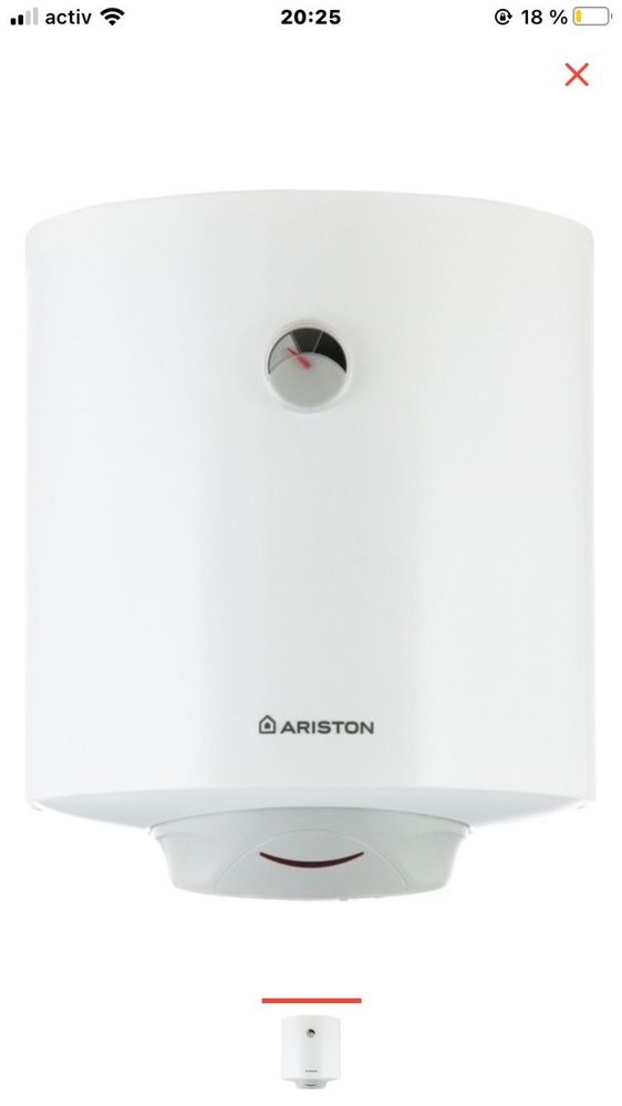 Продам новый водонагреватель Ariston pro1 R ABS 50 V