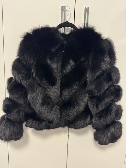 Blana naturala maneci detasabile S/M/XL