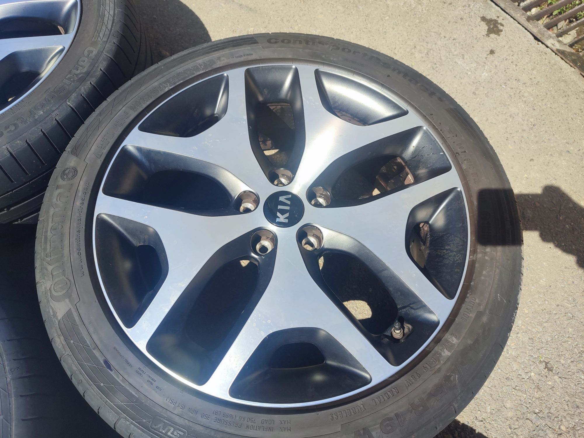 19" оригинални алуминиеви джанти за Kia Sportage/Hyundai.