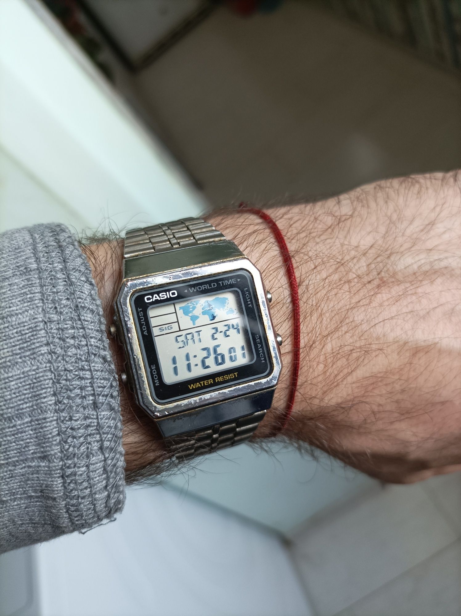 Ретро Casio A500WE !