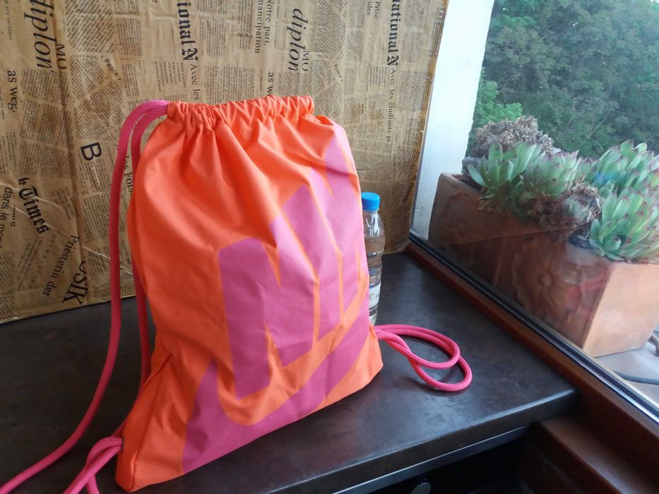 мешка,раница NIKE неонова торба,текстилна чанта,