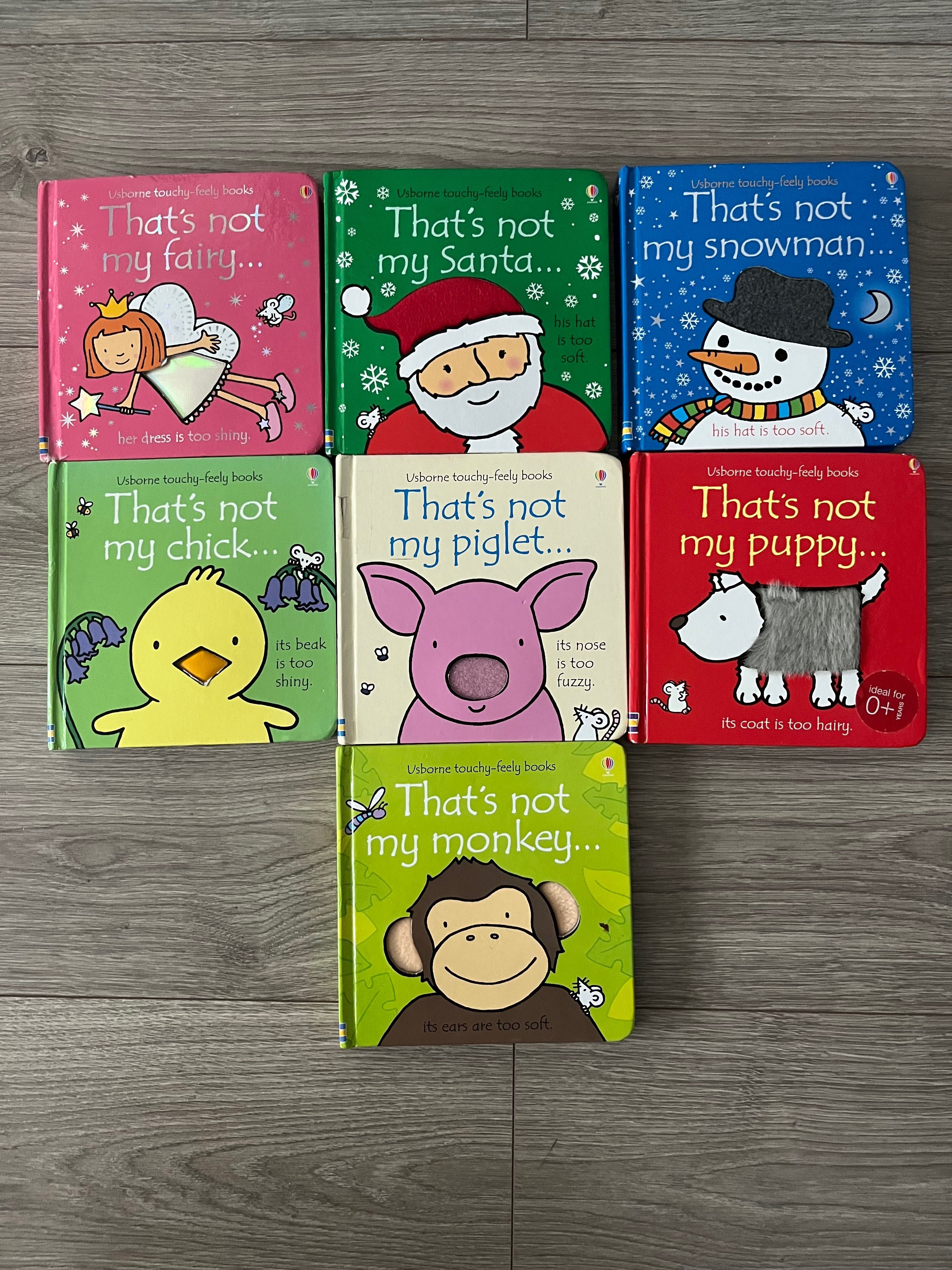 Lot Carti senzoriale Usborne in limba engleza, seria “That’s not my…”