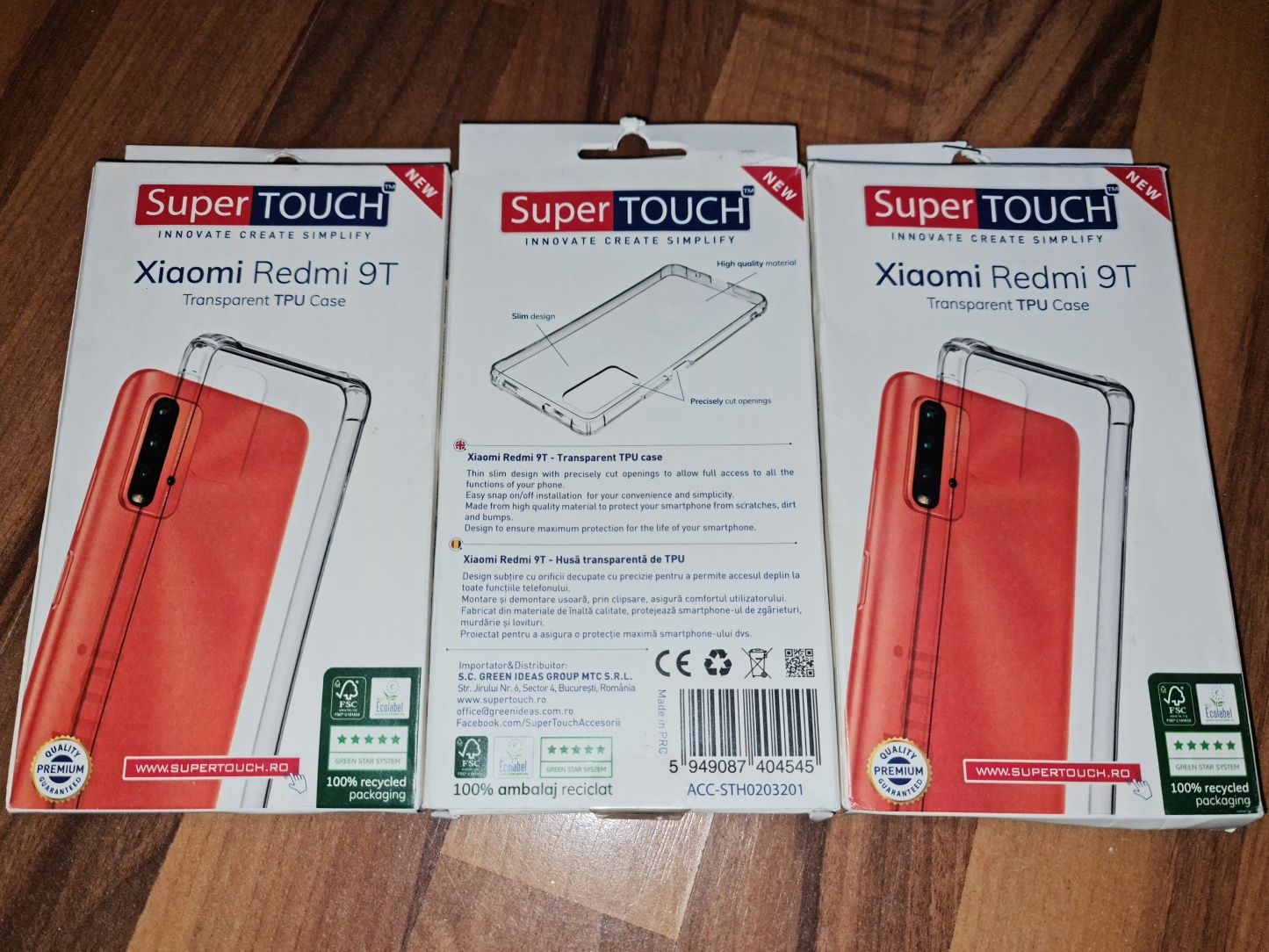 Husa silicon originala SuperTouch Transparent TPU Case Xiaomi Redmi 9T