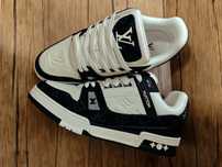Louis Vuitton trainers black/whie noi