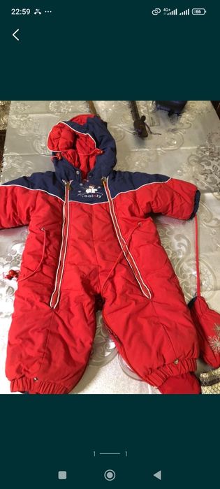 Детский 2 в 1 комбенезон и конверт