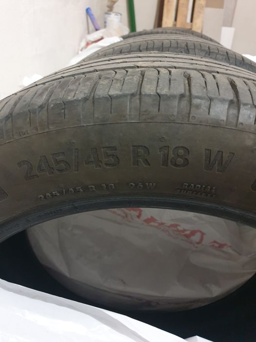 Летни гуми Континентал - 4бр, ДОТ 2021