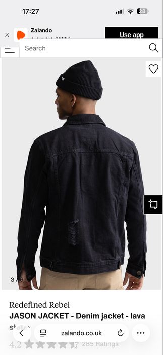 REBEL мъжко дънково яке