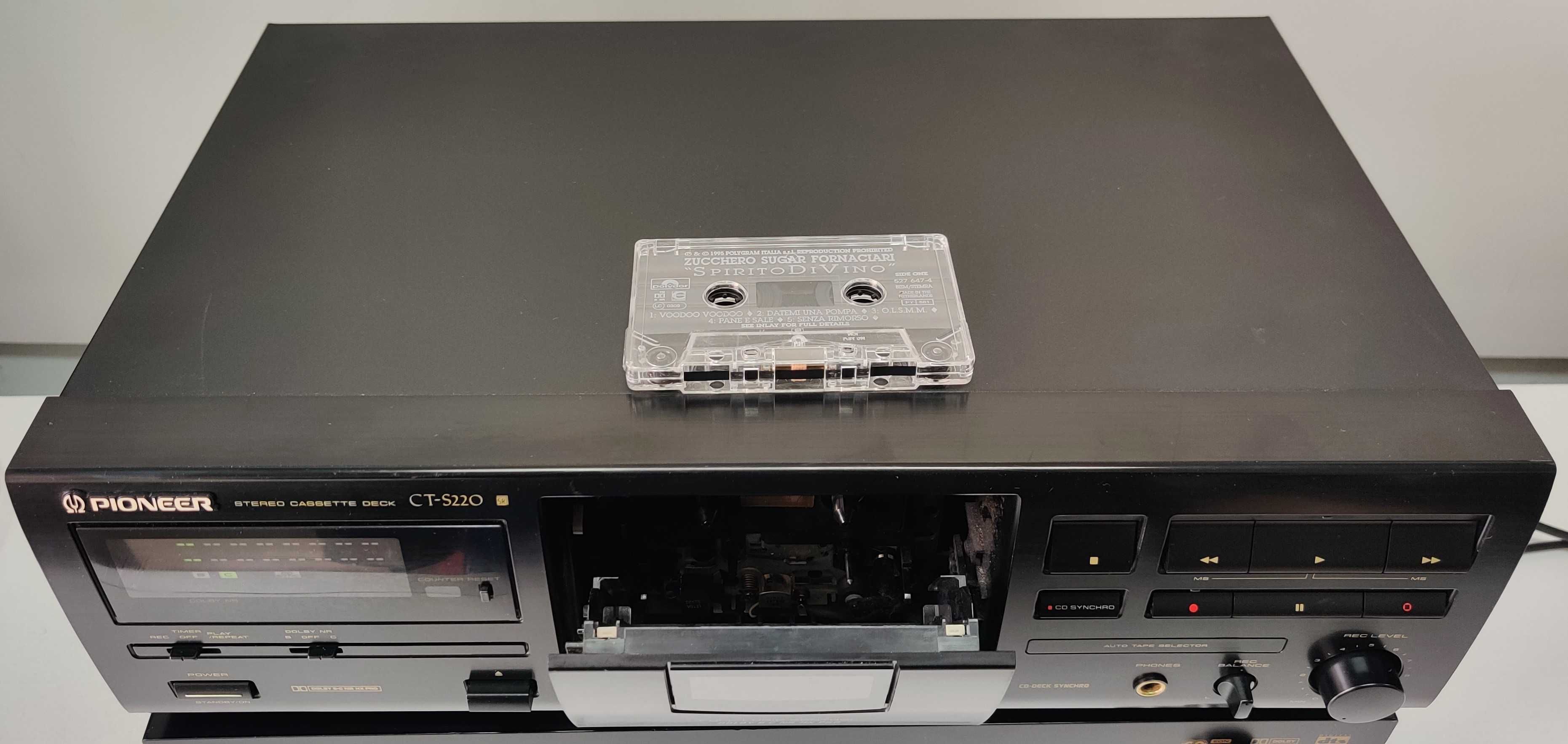 Muzica deck Pioneer CT S 220 tape muzica