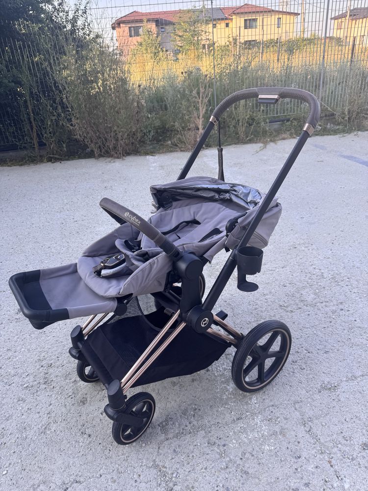 Vand carut sport cybex priam 4 cadru rose gold
