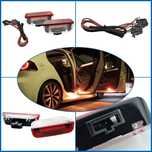Lampi LED lumina rosie/alba avertizare usi VW Golf 5, Golf 6, Passat