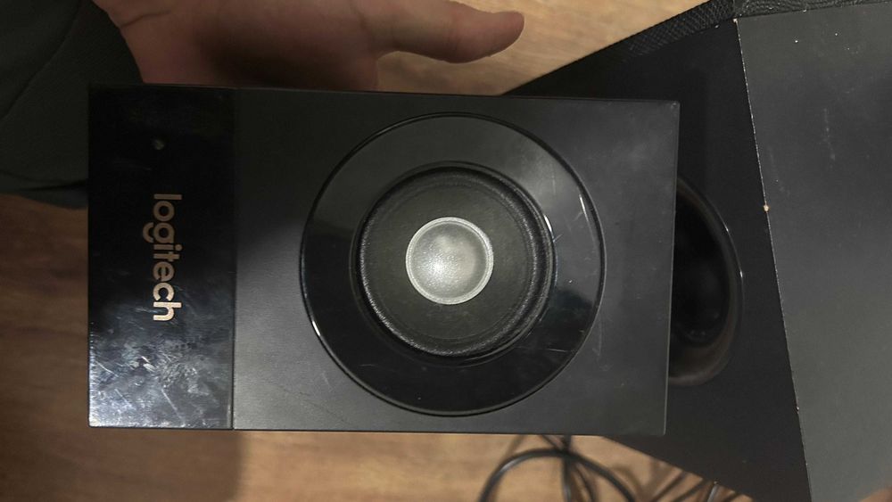 Boxe LOGITECH Z533, 2.1, 60W, negru refurbished