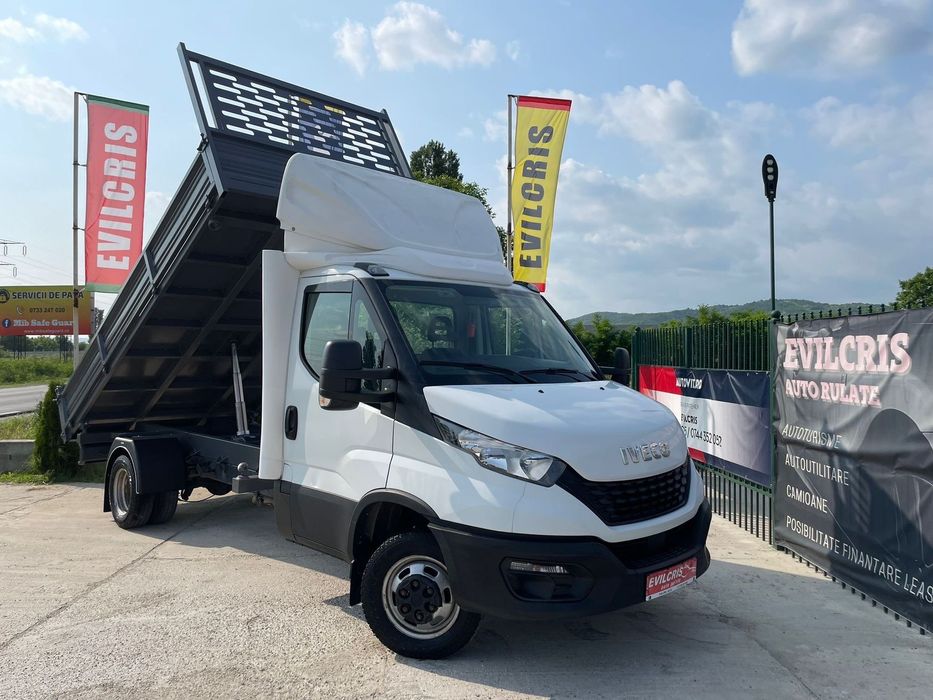 Iveco Daily 35C14 BASCULABIL AXA DUBLA SPATE Posibilitate LEASING/ BASCULABIL 3 PARTI/ Stare buna/ TVA Deductibil