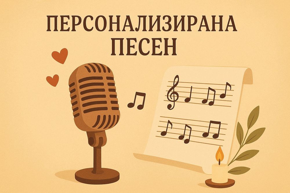 Подари персонализирана песен.