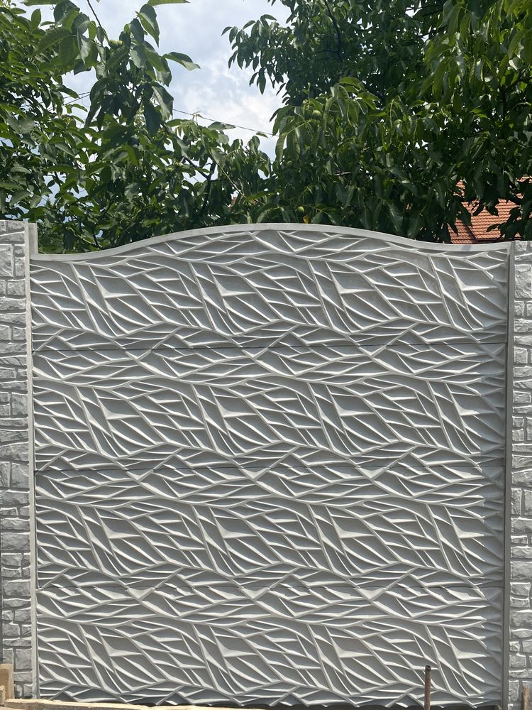 Gard beton/Racle gard/Imprejmuire/Curte
