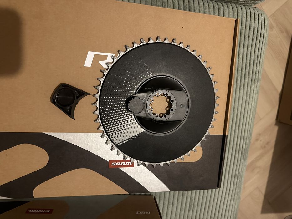 Foaie/Chainring Sram Red 50T AXS D1 DUB Aero cu powermetru