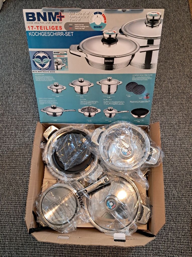 Set oale BNM+ 17 piese, inox