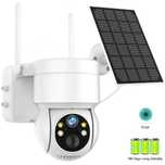 4mp (nu 2mp) Camera supraveghere panou solar wifi sau 4G