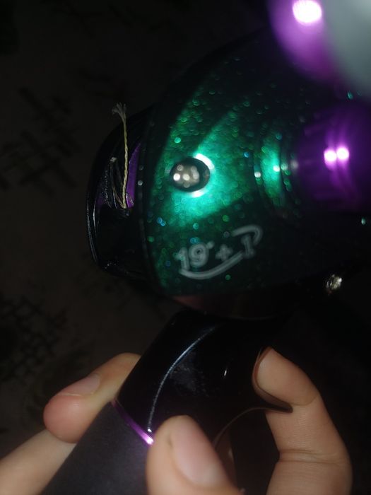 Удочка под мультипликаторную катушку в сборе с катушкой