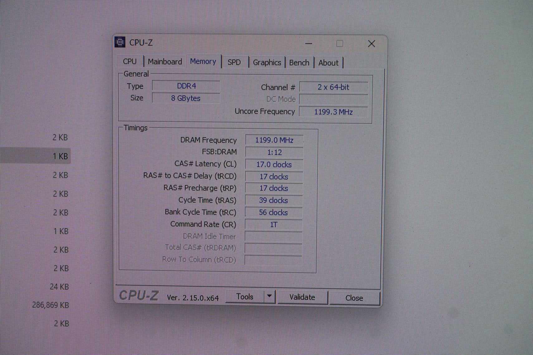 [1x4GB] RAM Памет Samsung DDR4 2400Mhz CL 17 За брой. / Вкл.ДДС