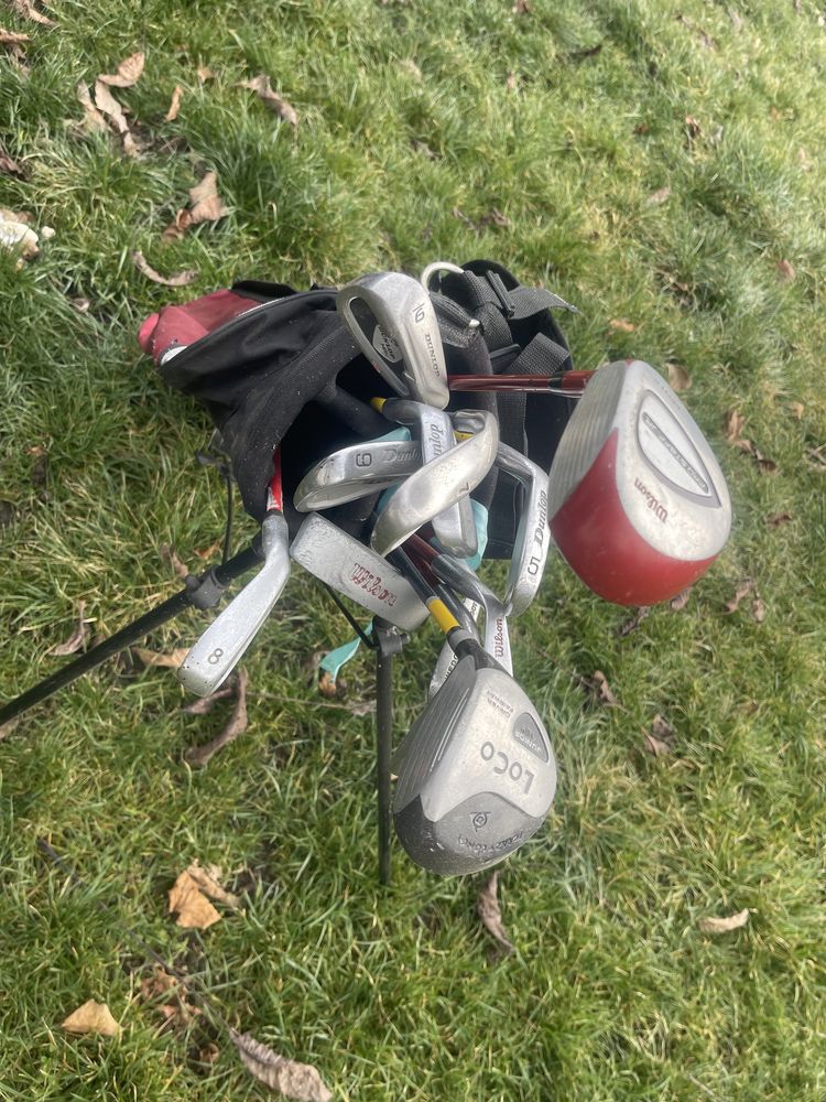 Wilson dunlop Golf Stand Bag/ Geanta /Crose 12 bucati