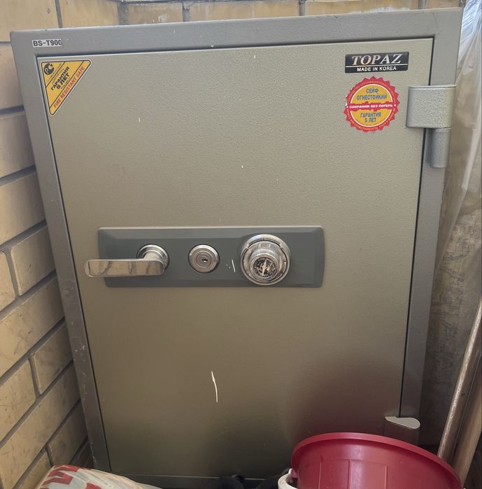 СРОЧНО!Сейф Огнестойкий TOPAZ BS-T900 (Корея). Кодовый + Ключ.