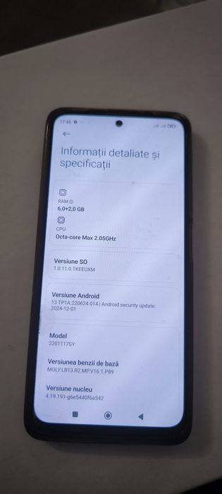 Redmi Note 11s ca nou