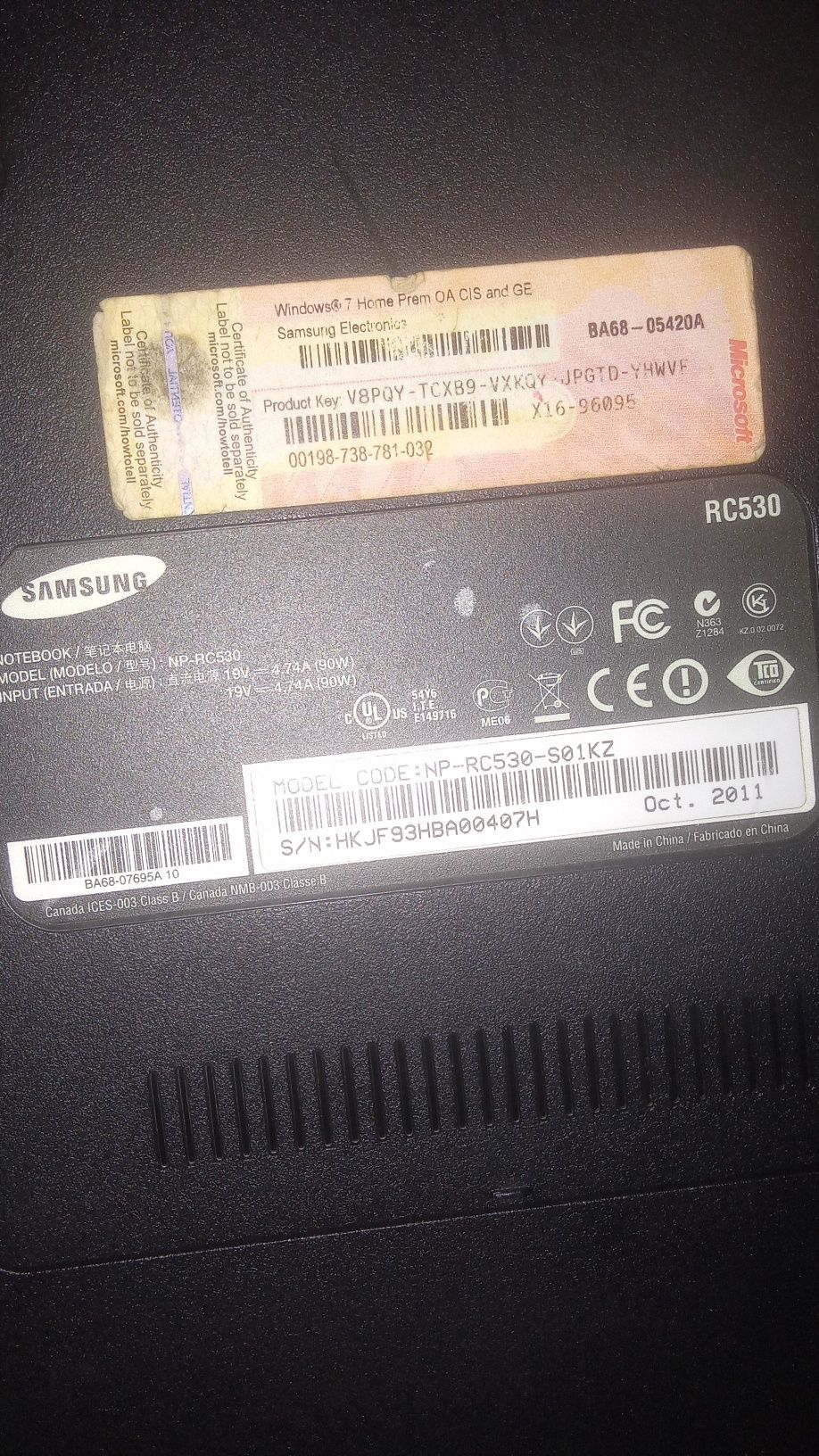 Продам ноутбук б.у