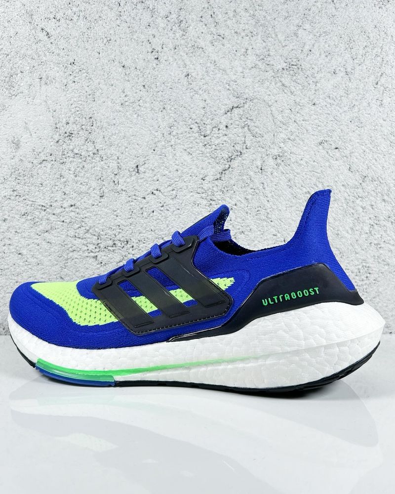 Adidas UltraBoost 21 ‘Sonic Ink Screaming Green’