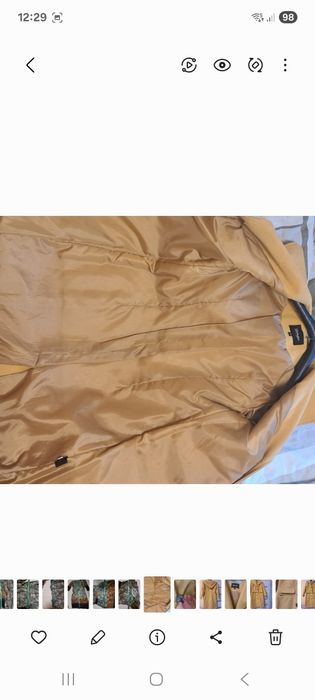 Palton cu continut de lana