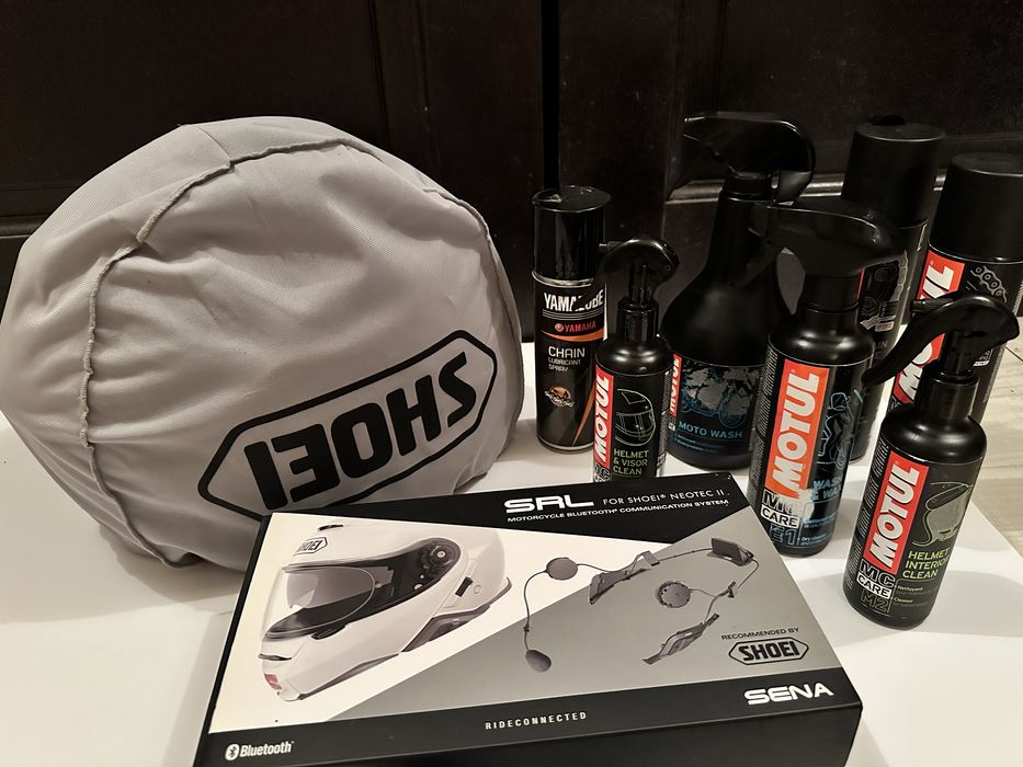 Shoei Neotec 2, Sistem Sena SRL + CADOURI