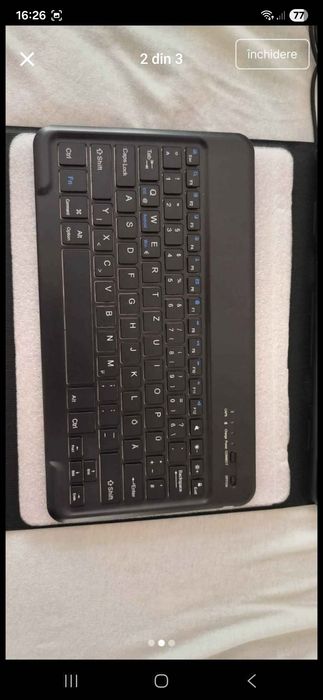 Tastatura iPad Air 11 inch 2024,2025,Ipad pro 12.9 inch 6/5/4/3 gen