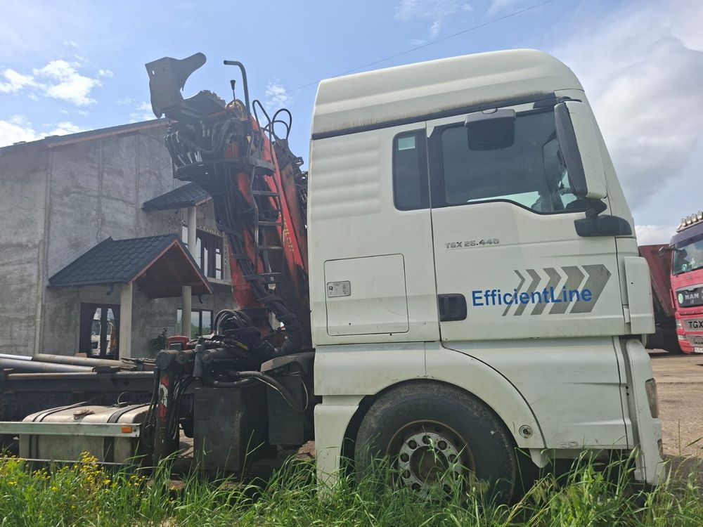 Man TGX 26400 cu graifier de fier vechi epsilon