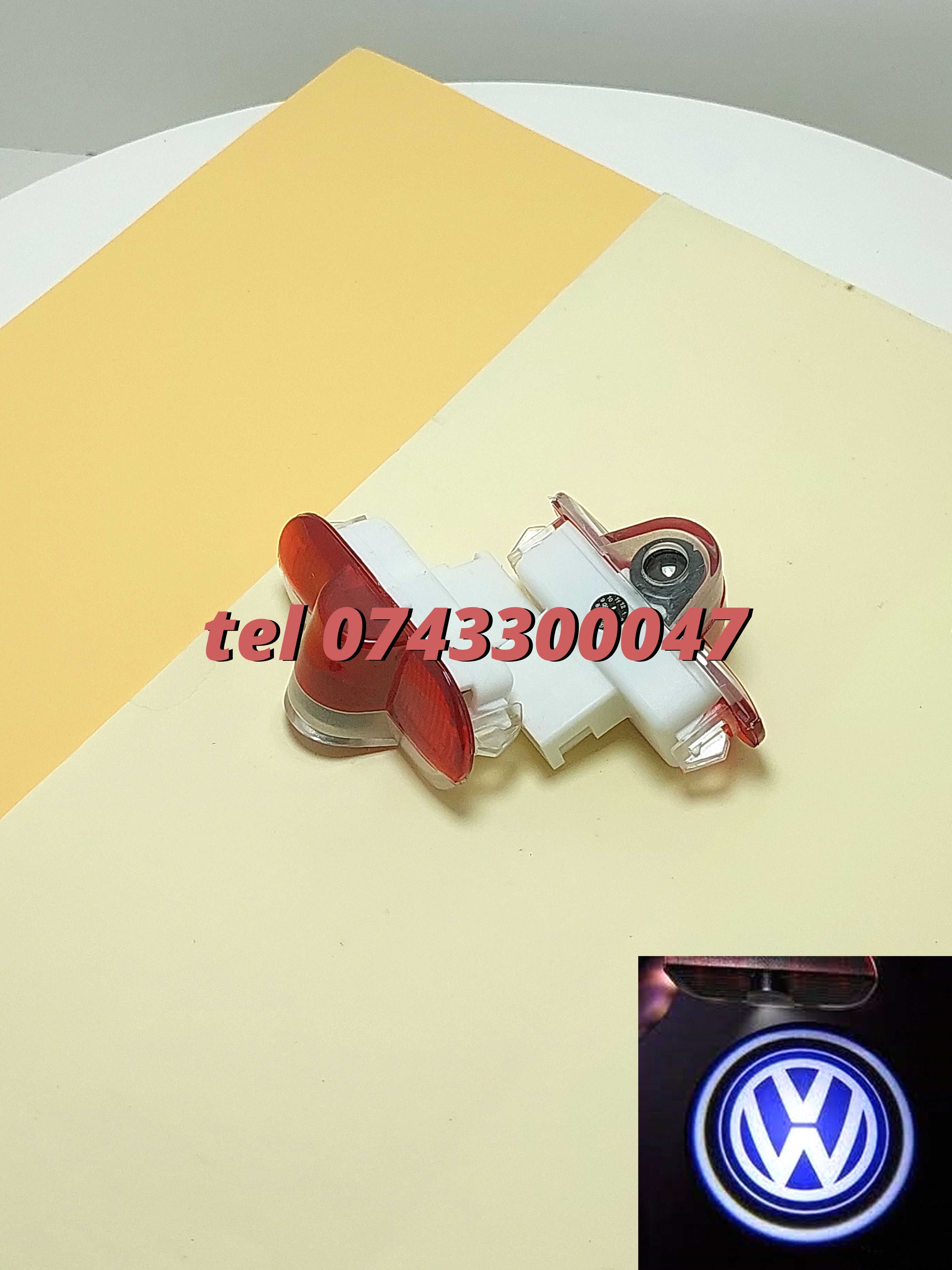 Proiectoare Logo Portiera Vw Golf 4 Bora Touran