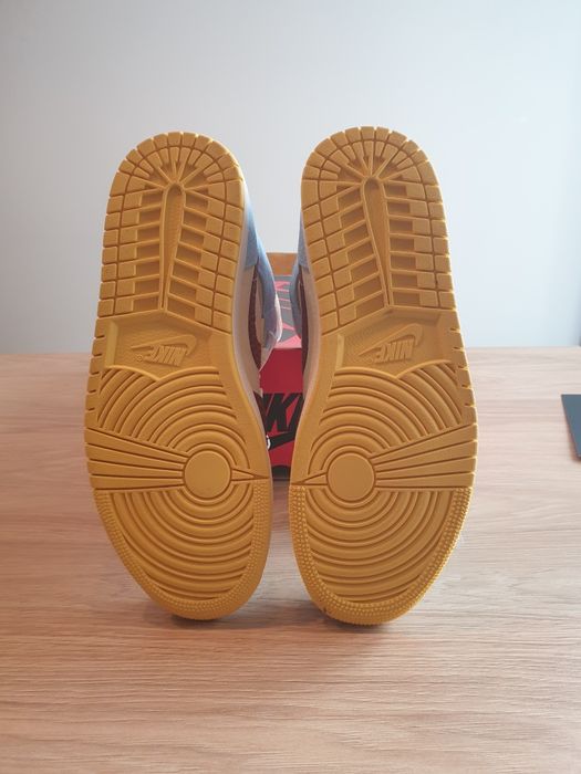 Jordan 1 Mid SE Fearless Maison Chateau Rouge 44 100% originali