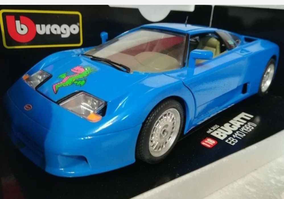 Bugatti EB110 (1991)
Scara 1:18
Bburago

Pozele reflectă realitatea. S