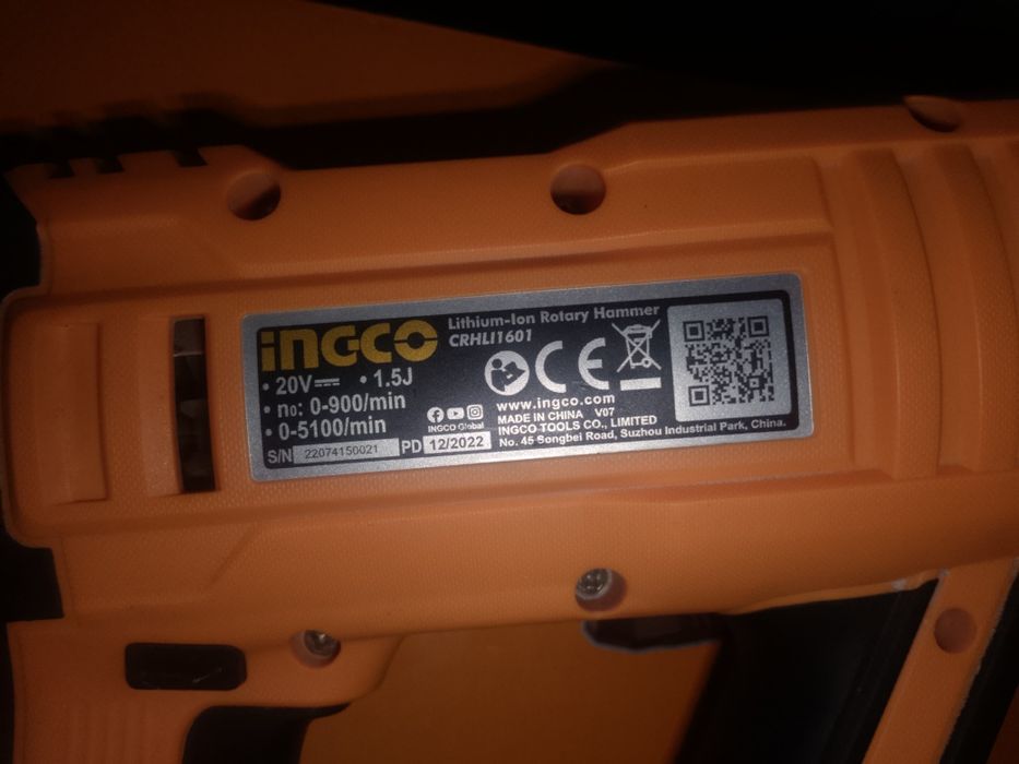 Ingco perfarator tuwkasi