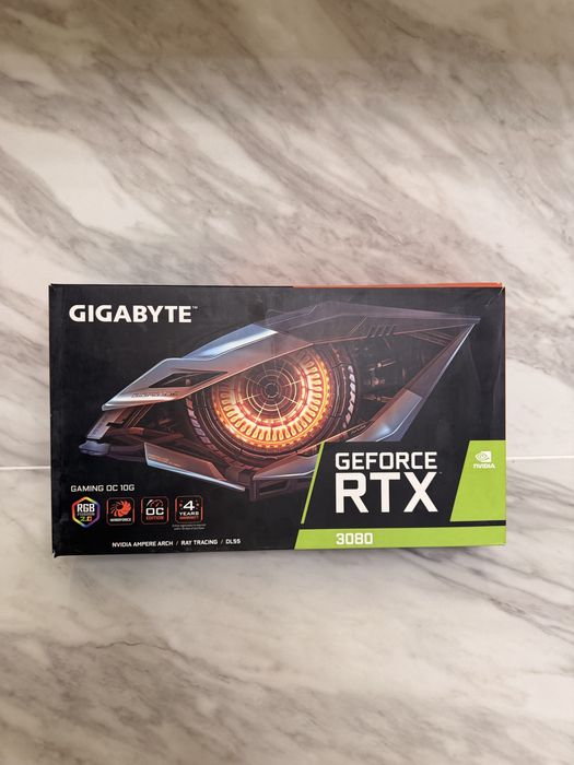 Vand placa video RTX 3080 Gigabyte 10Gb - Perfect functionala,Testata